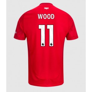 Nottingham Forest Chris Wood #11 Hjemmebanetrøje 2024-25 Kort ærmer